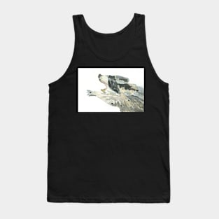 Racoon Greeting Tank Top